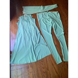 Sleeveless Indian Saree Size S